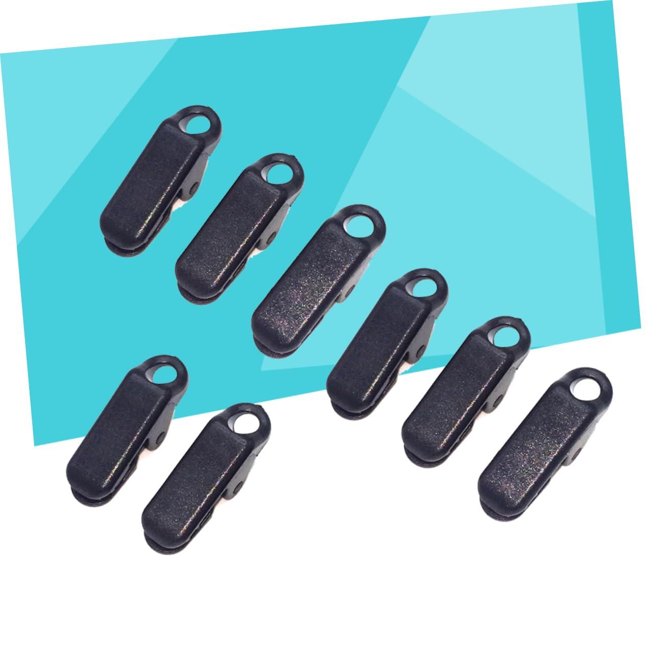 DOITOOL 8 Uds Tiendas De Campaña para Tienda De Campaña para Tiendas De Campaña Clips De Abrazadera para Acampar Clips para Apretar La Tienda Broches para Tienda Clip De Tela