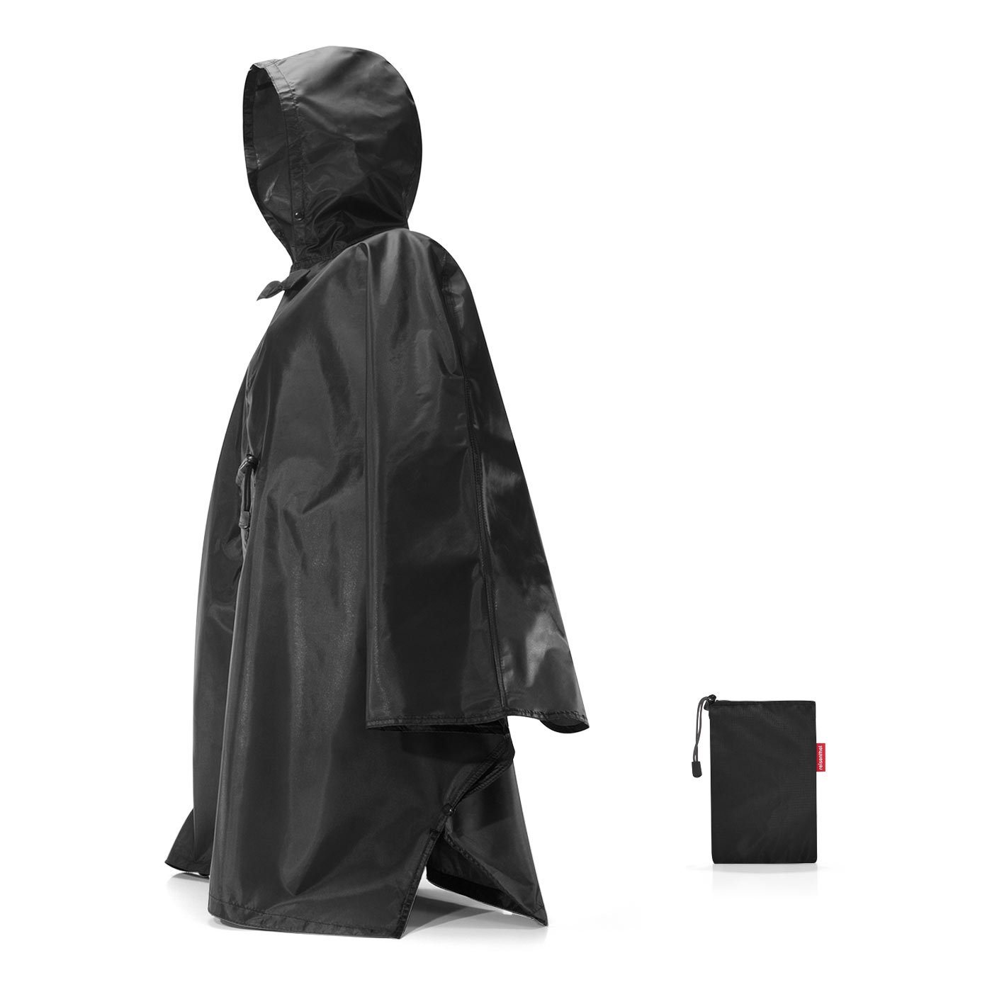 Reisenthel Regenponcho mini maxi poncho Schwarz Einheitsgröße