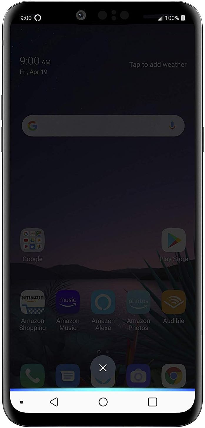 LG G8 Thinq Unlocked Smartphone – 128 GB – Aurora Black (US Warranty) – Verizon, AT&T, T–Mobile, Sprint, Boost, Cricket, Metro