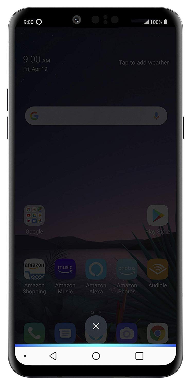 LG G8 Thinq Smartphone desbloqueado - 128 GB - Aurora Black (garantía de EE.UU.) - Verizon, AT&T, T-Mobile, Sprint, Boost, Cricket, Metro