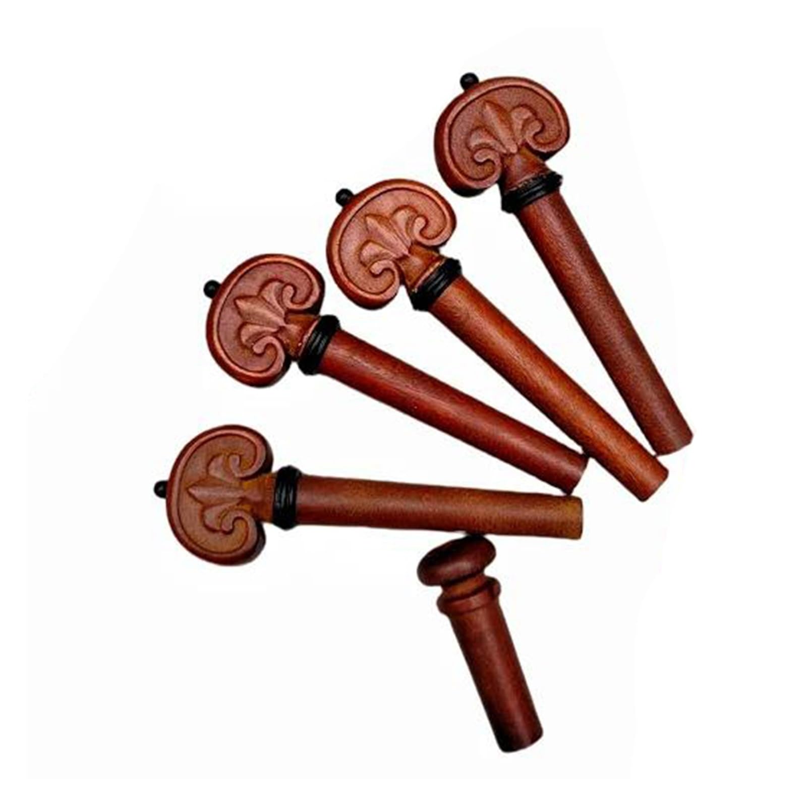 Accessori per violino Il set di accessori per violino include piroli cordiera e mentoniera