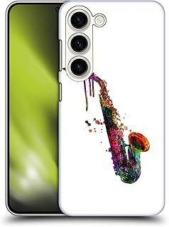 Head Case Designs Officially Licensed Mark Ashkenazi Saxophone Music Hard Back Case Compatible with Samsung Galaxy S23 5G