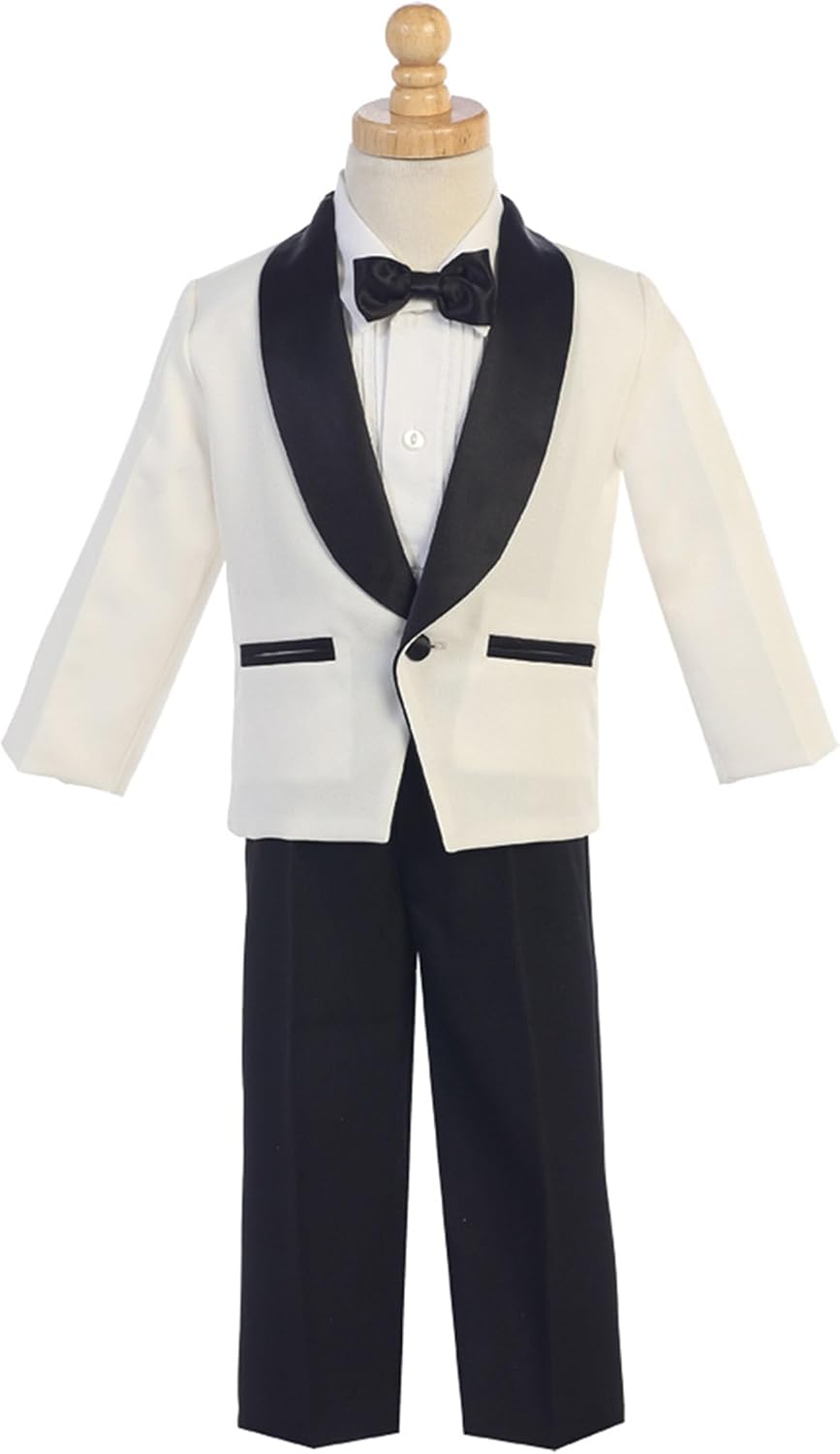 Pink Princess Boys Tuxedo Suit - Tuxedo for Boys - Toddler Suits for Weddings - Trajes para Niños Elegantes