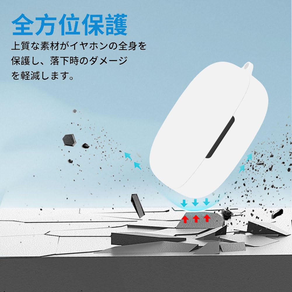 Victor HA-NP1T ケースのみ　10　ホワイト Amazon | For JVCケンウッド Victor HA-NP1T ケース [HVUYAL] 紛失防止