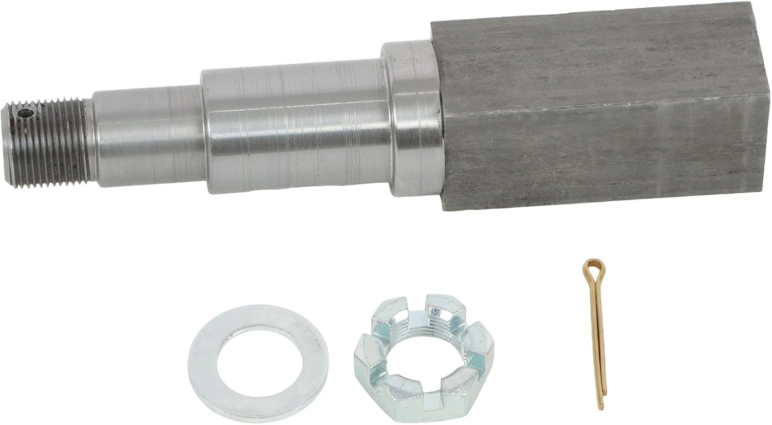 Silscvtt Square #84 Spindle 8-1/4 inch Overall Length 3-1/2 Spindle Length for 3500 Lbs with Fastening Accessories