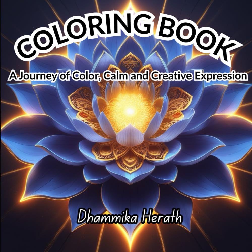 Floral Mandala Coloring Book for Adults: Bold and Intricate Flower Patterns for Relaxation, Mindfulness and Creative Expression