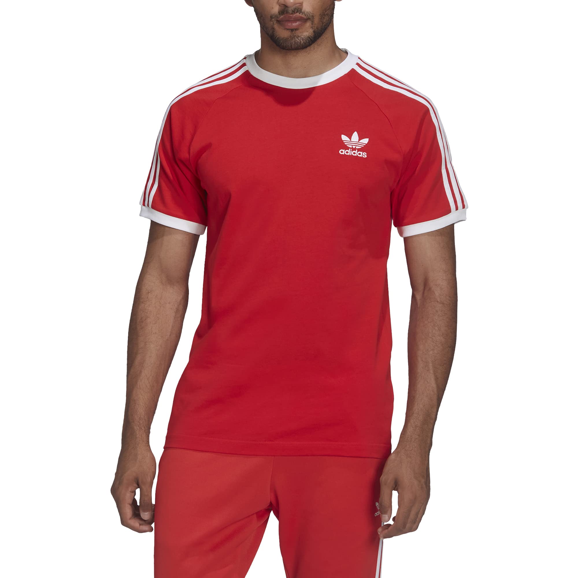 adidas Originals Koszulka Mężczyźni Herbata Z 3 Paskami