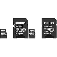 Philips Ultra Speed microSDXC Card 128 GB + adattatore SD UHS