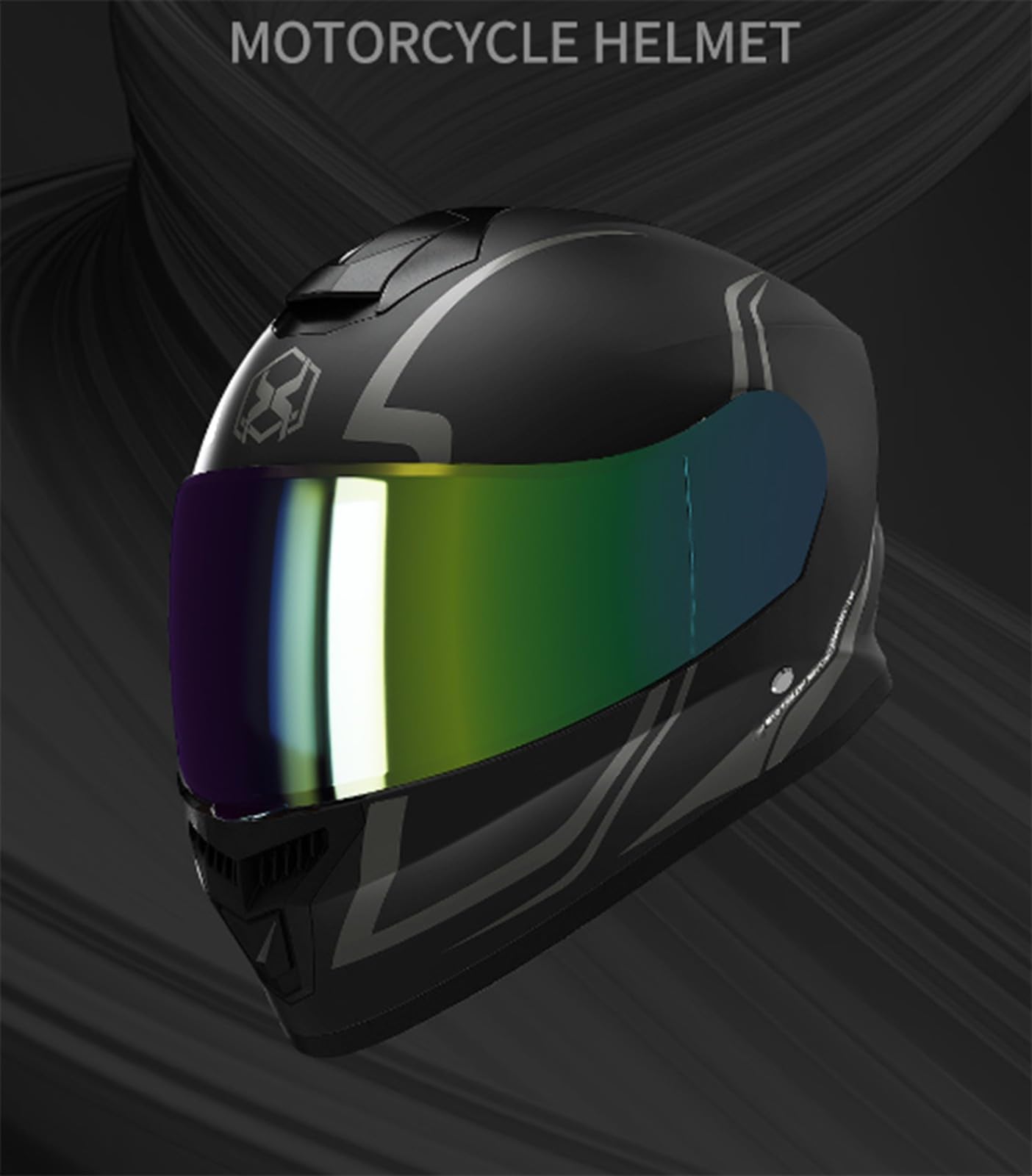Casco Integrale da Moto Casco Integrale apribile per Adulti con Doppia Visiera Parasole Certificato ECE per Casco modulare da Uomo e da Donna per Scooter Touring J,54-61CM