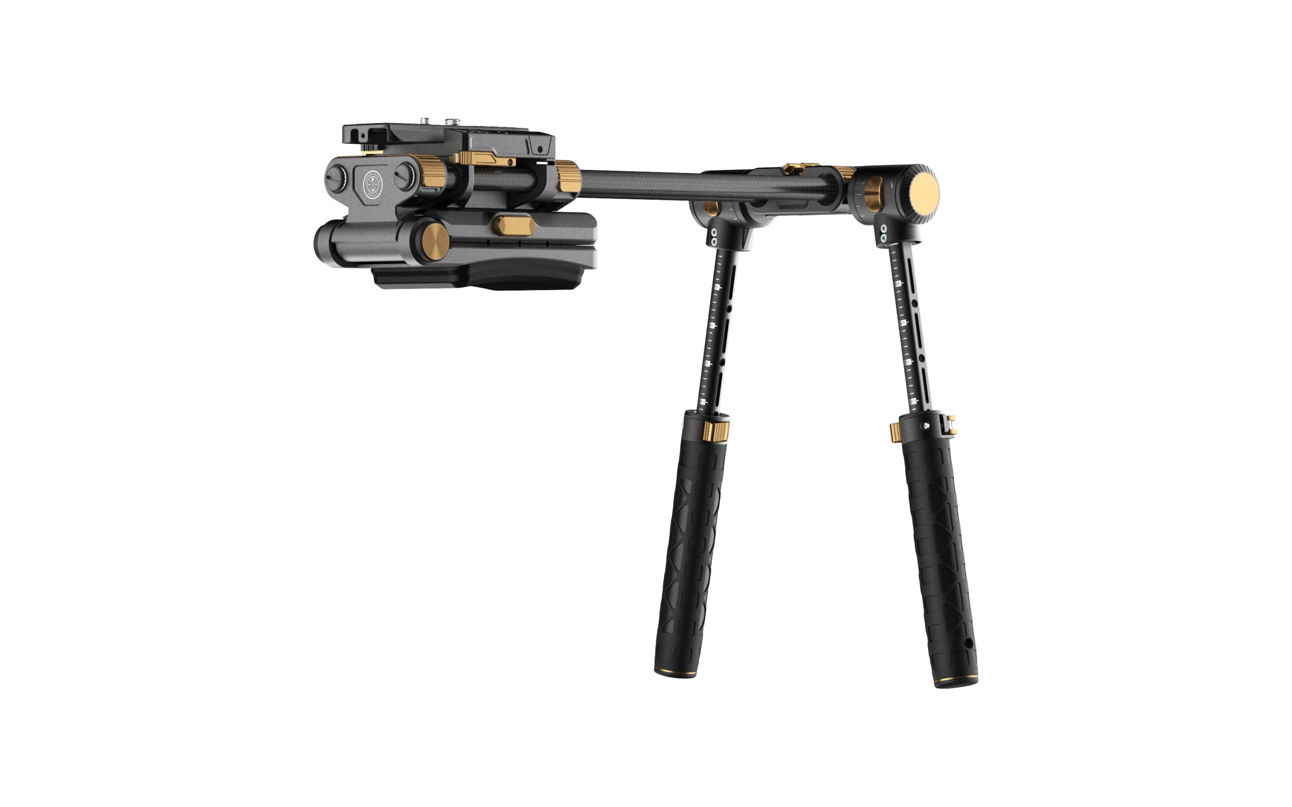 PolarPro - Pivot - Plataforma de Hombro - Compacto y Ligero - Ideal para videógrafos de Viaje - Diseñado específicamente para cineastas de Run-n-Gun - configuración sin Herramientas.