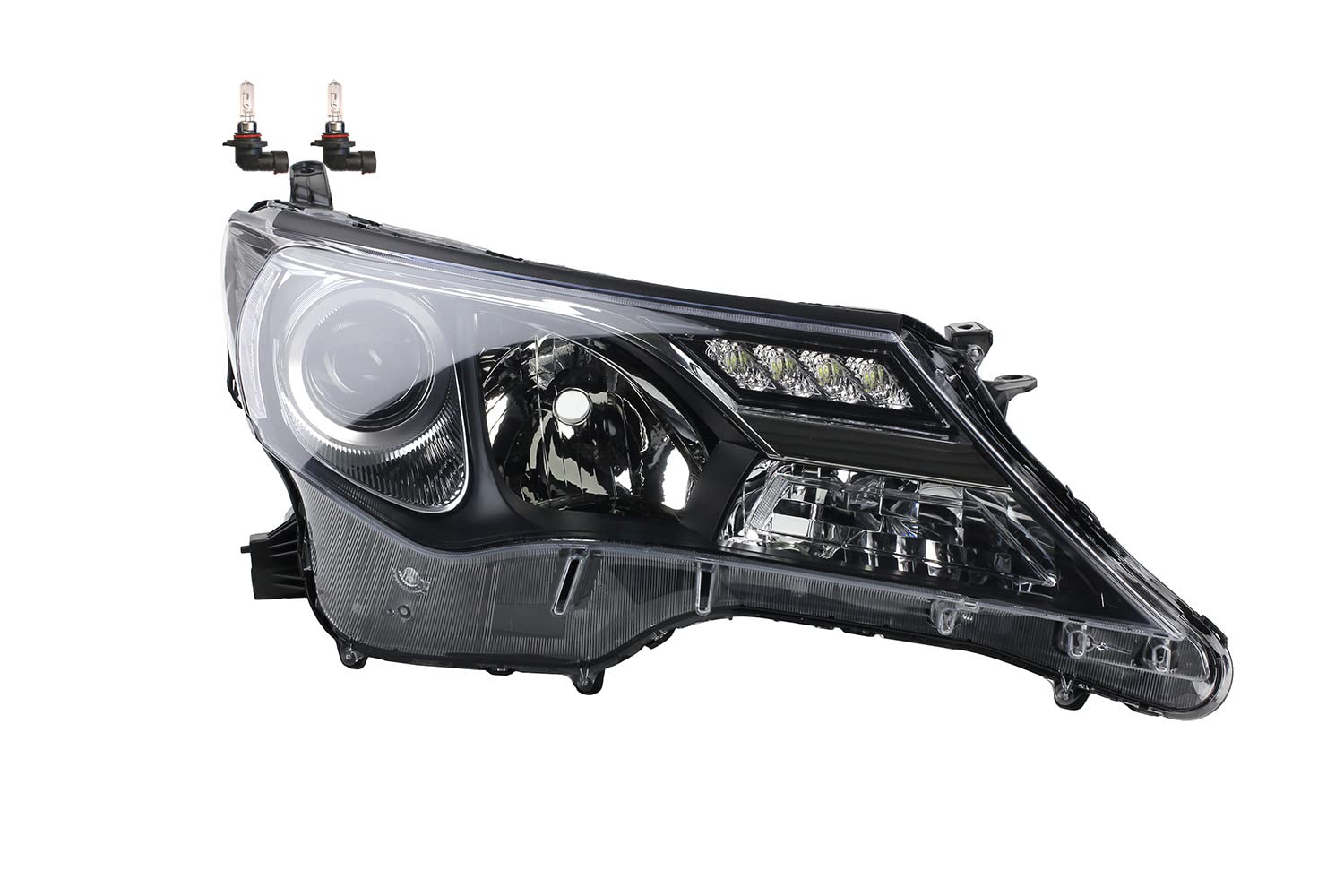Johns Faro alogeno adatto per Toyota Rav4 12/2012-01/2016 Lampadina destra