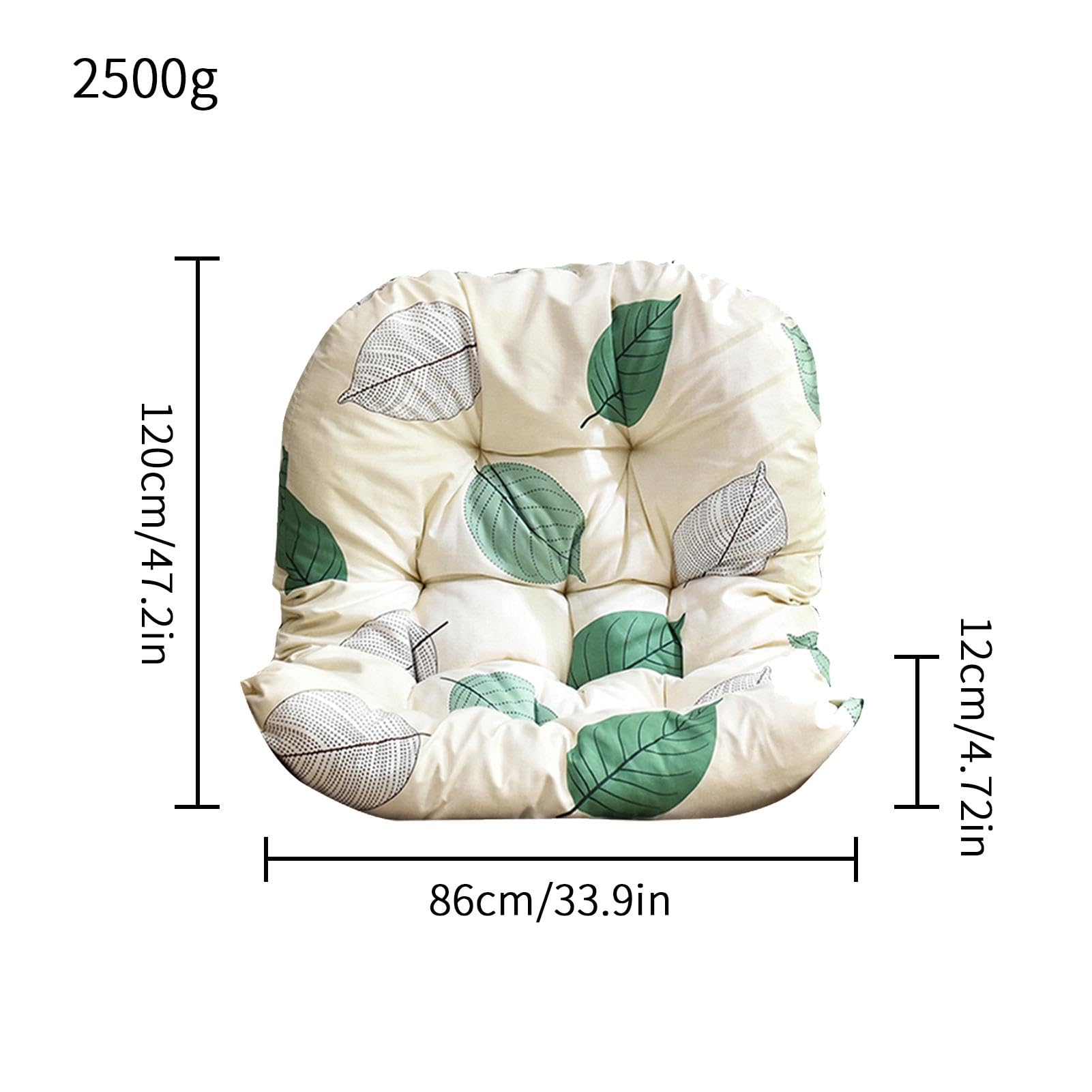 Chaise Suspendue Type œuf - Coussin pour hamac avec balançoire de Jardin