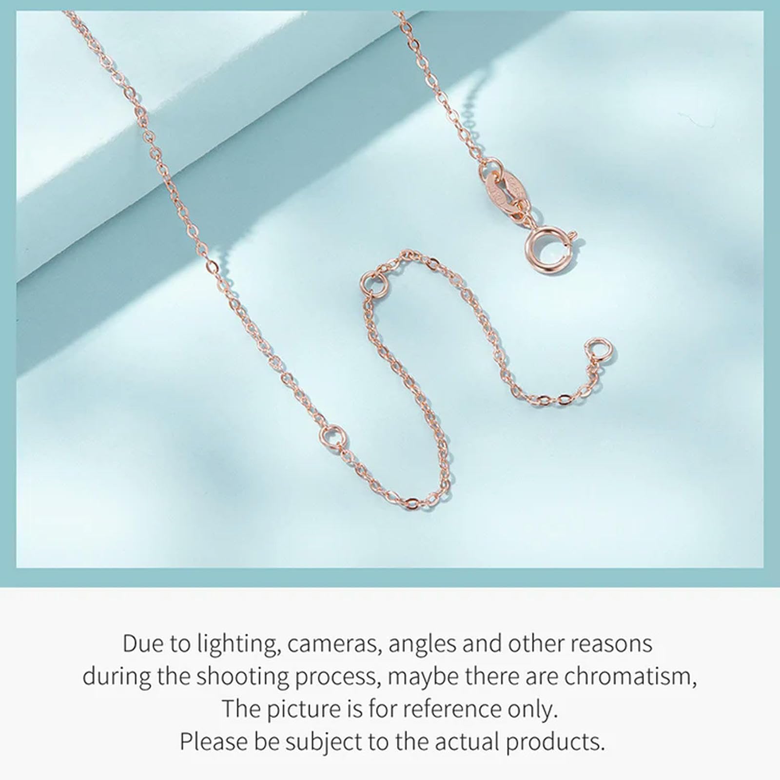Ladies Jewellery 925 Sterling Silber Infinity Anhänger Halsketten Immer lieben Halskette für Frauen Geschenk feinen Schmuck Teen Girl Gifts