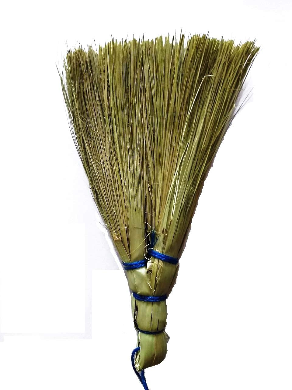 BHATI Natural Eco Friendly Khajur Leaf Grass Desi Mini Broom Stick for Pooja Ghar/Mandir/Temple Cleaning-picture-17