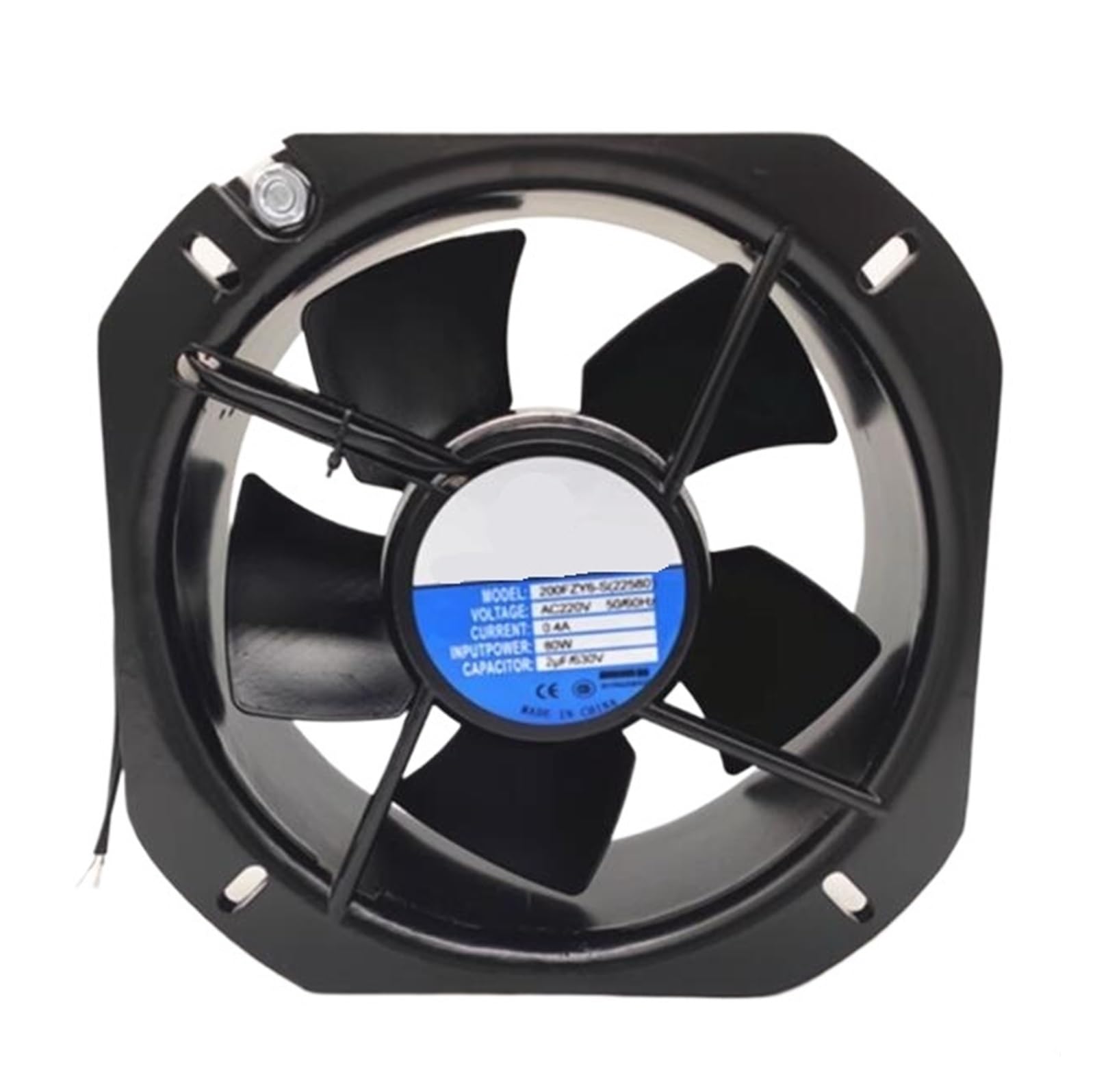 YMUGUEGH 200FZY6-S(22580) 200FZY6-S Cooling Fan 220V 80W 85W 0.4A(200FZY6-S(22580))
