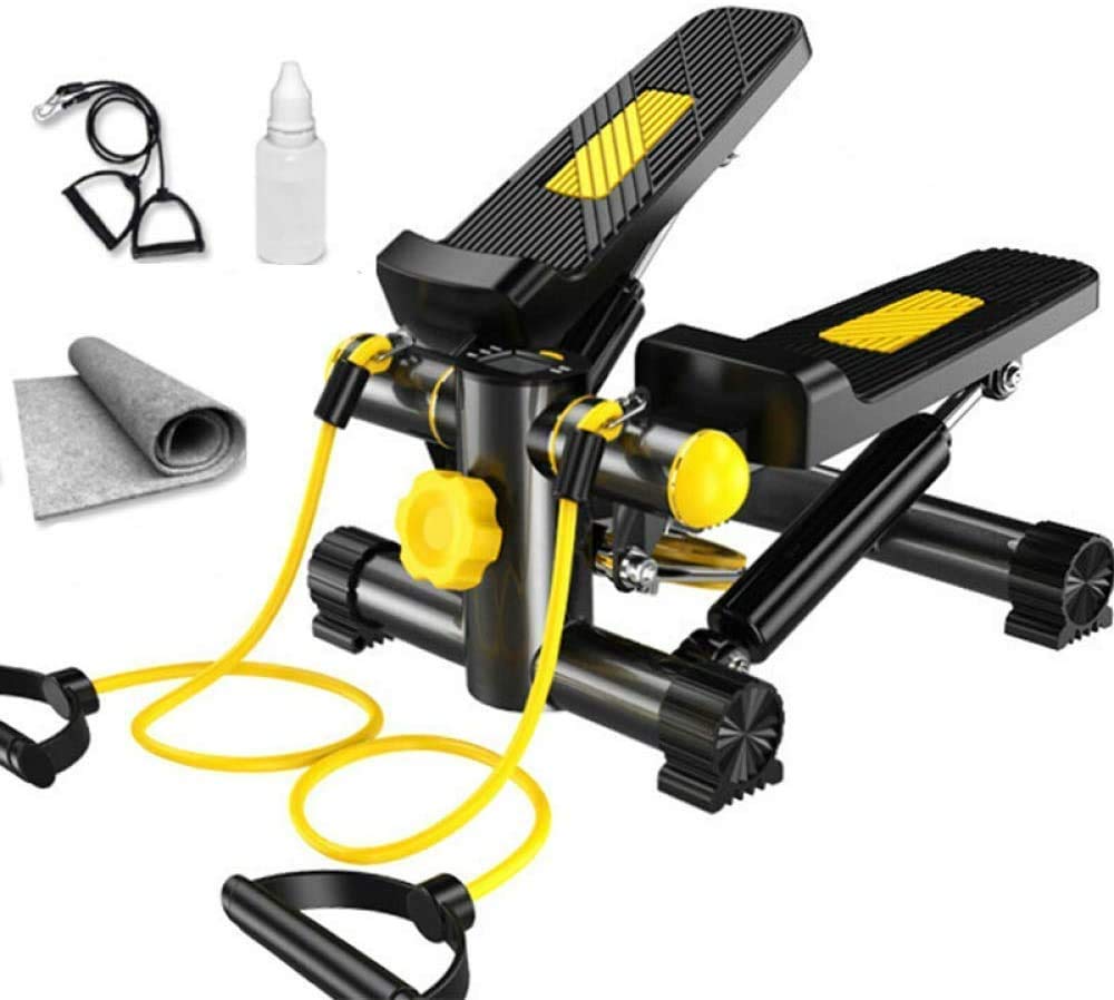 SaryEdge Stepper LCD Display Screen,Multi-Function Treadmill Exercise Machine,Sports Weight-Loss Hydraulic Mini Stovepipe Fitness Equipment,Household Installat,