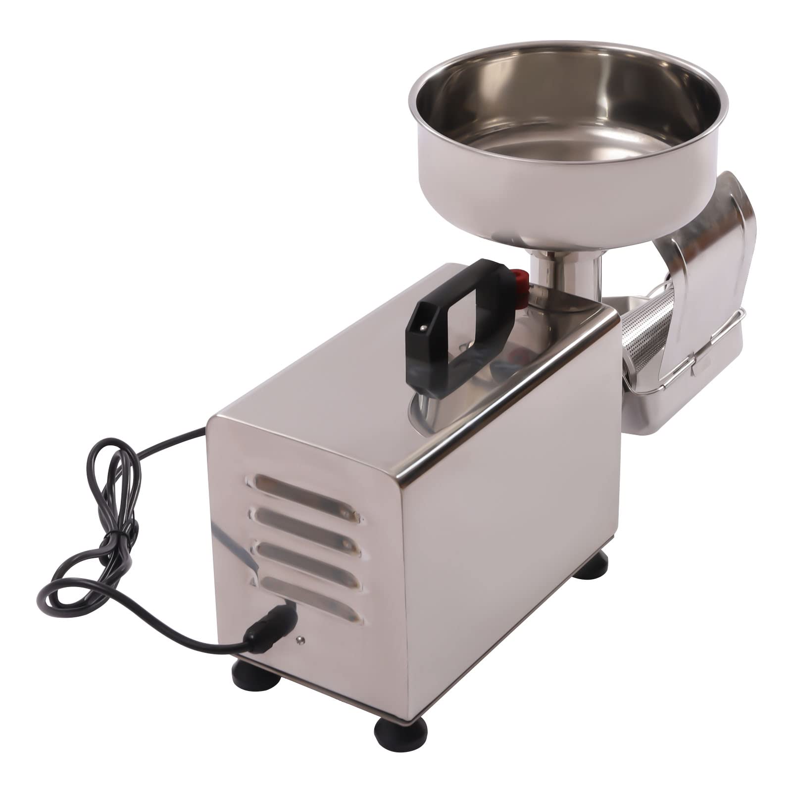 Electric Tomato Strainer 450W, Commercial Grade Tomato Milling Machine Large Capacity Sauce Maker for Salsa, Fruits, Apples, Berries