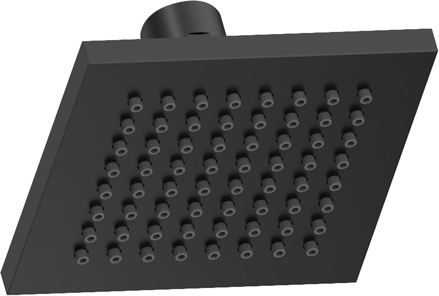 Symmons 361SH-MB Duro 1-Spray 4 in. Fixed Showerhead in Matte Black (2.5 GPM)