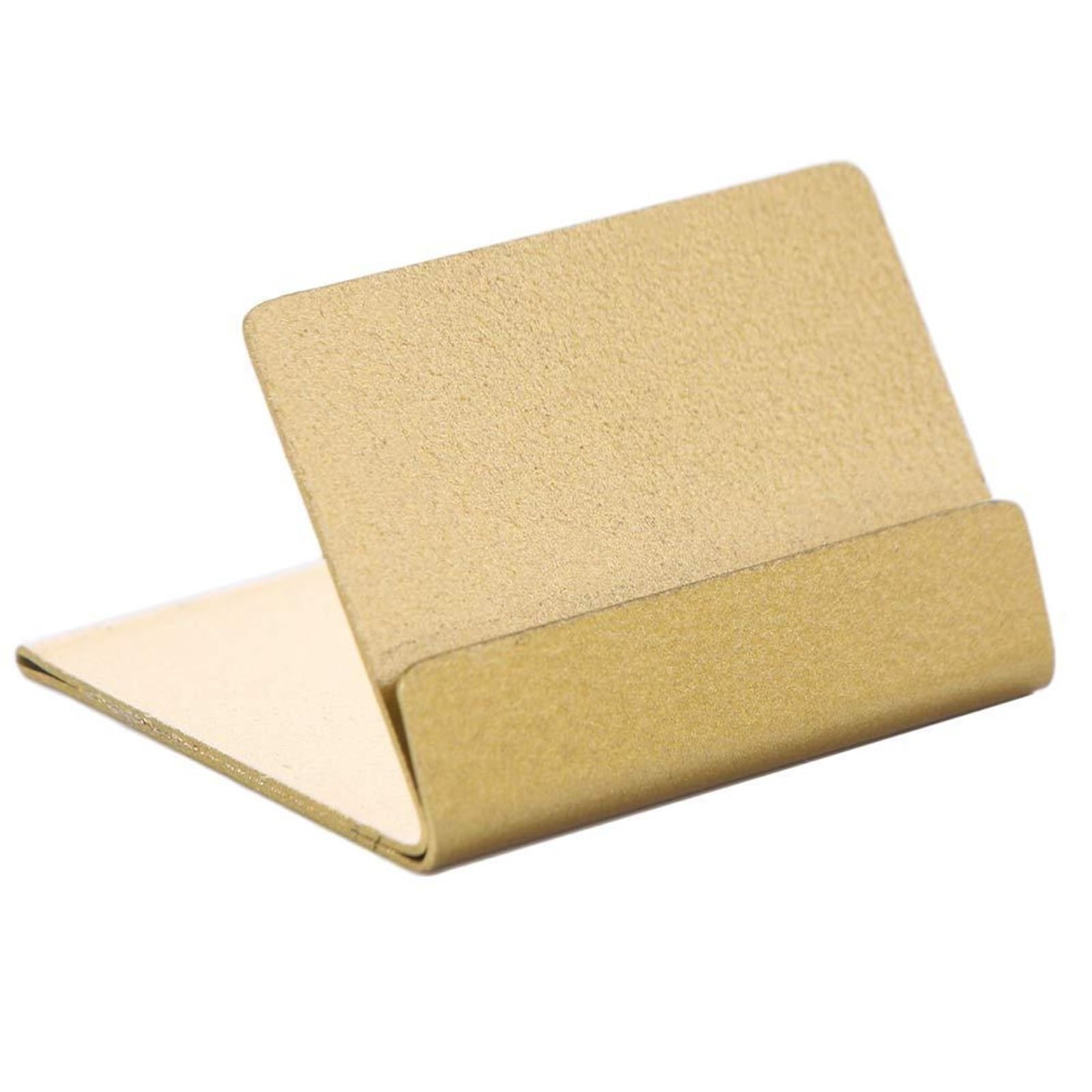 Lot de 30 supports de cartes en métal doré