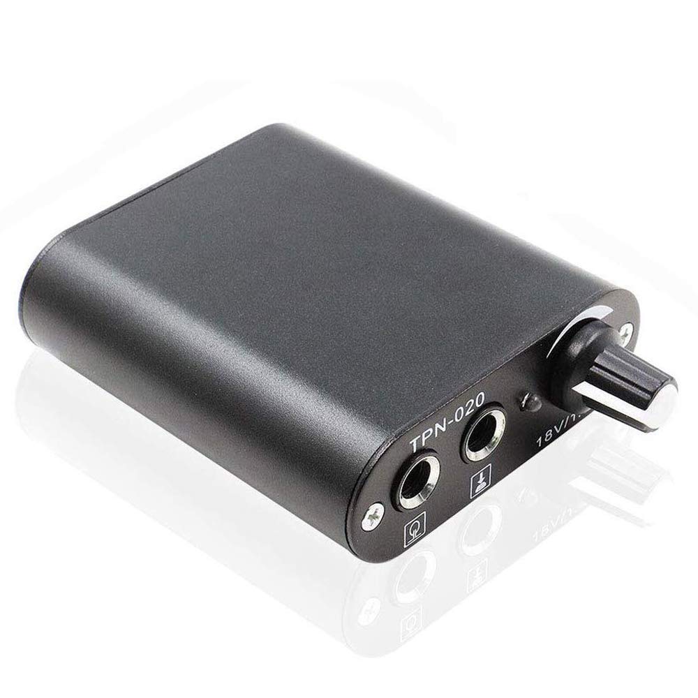 Tattoo Pen Machine Kit - Complete Tattoo Kit Rotary Tattoo Machine Gun with Tattoo Power Supply 20pcs Tattoo Needles Cartridge Tattoo Accessices for Tattoo Supplies (Pen+Mini Power)