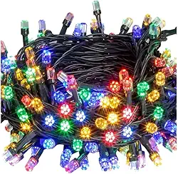 Pisca Pisca Led Luz De Natal 100 LEDS 8 Funções 9 Metros Colorido-110V