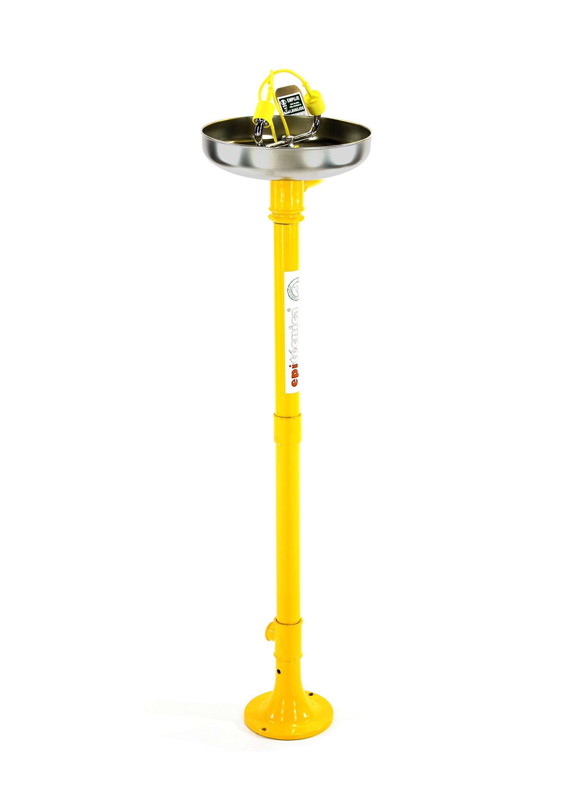 Lavaojos de pedestal con fijación al suelo, homologado Mod. 6023BAS EPITECNICA