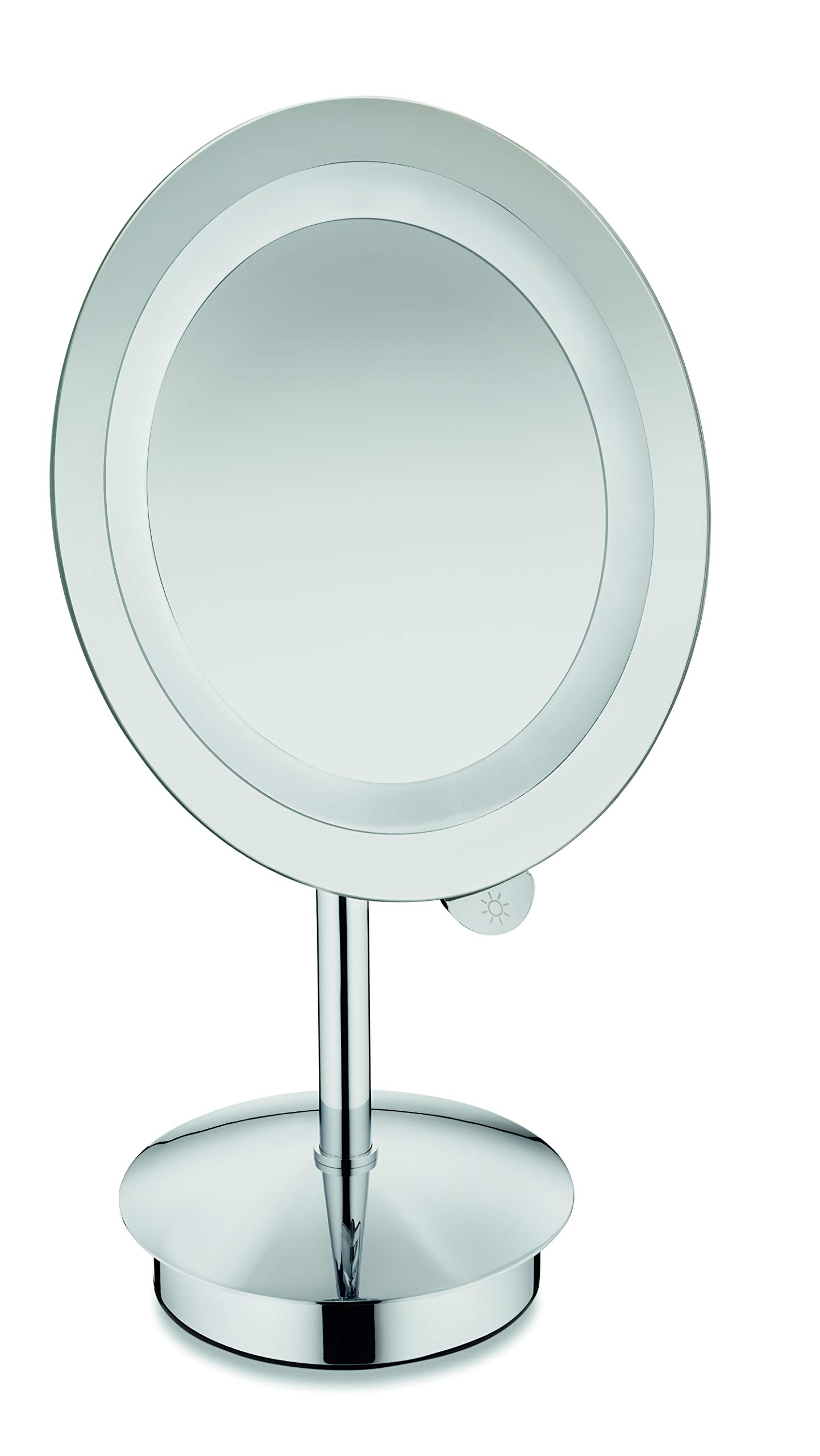 Kela Elisa 20622 LED Lighting Stand Mirror (5X Magnifier)