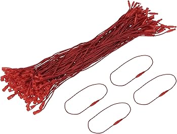 Amazon | uxcell ポリエステルロープハングタグストリングスナップ