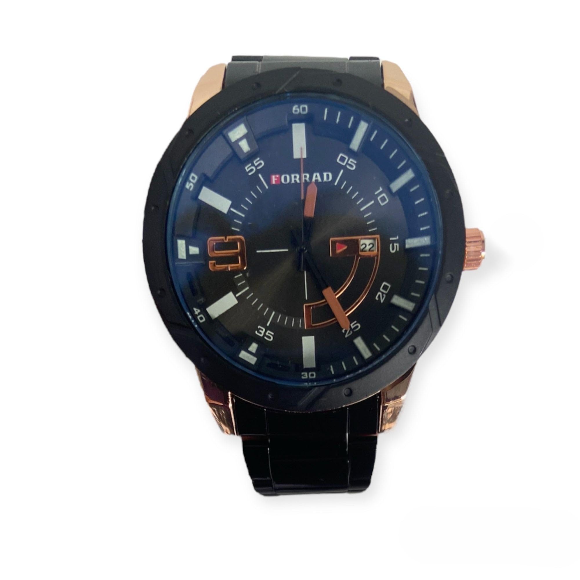 FORRAD Mens Watch with 40 MM Analogue DIAL and Black Chain Strap,WEAR at Any Occasion (B0CJ9KVX5P) Amazon Price History, Amazon Price Tracker
