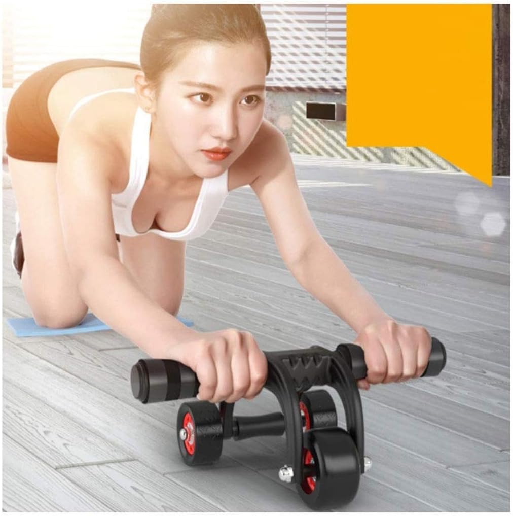 Abdominal Muscle Wheel - Wheel Fitness Equipment Home Three-Wheel Fitness Exercise Equipment