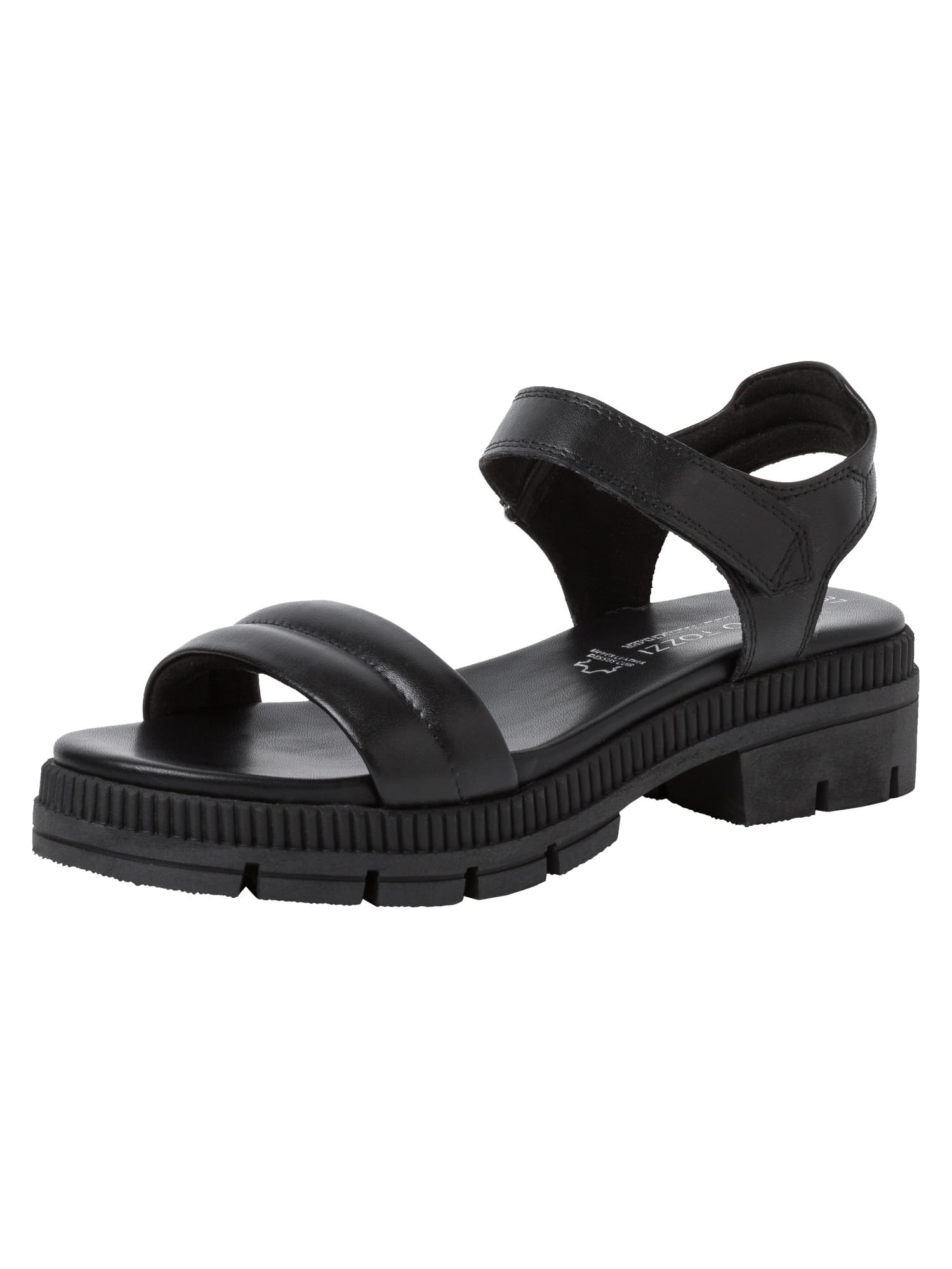 Marco Tozzi Women's 2-2-88500-20 Sandals, Black Nappa, 38 EU, Black (Black Nappa), 6 UK