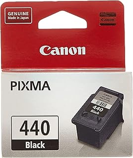 PG-440 Black Genuine Ink Cartridge, Prints Up to 180 A4 Pages