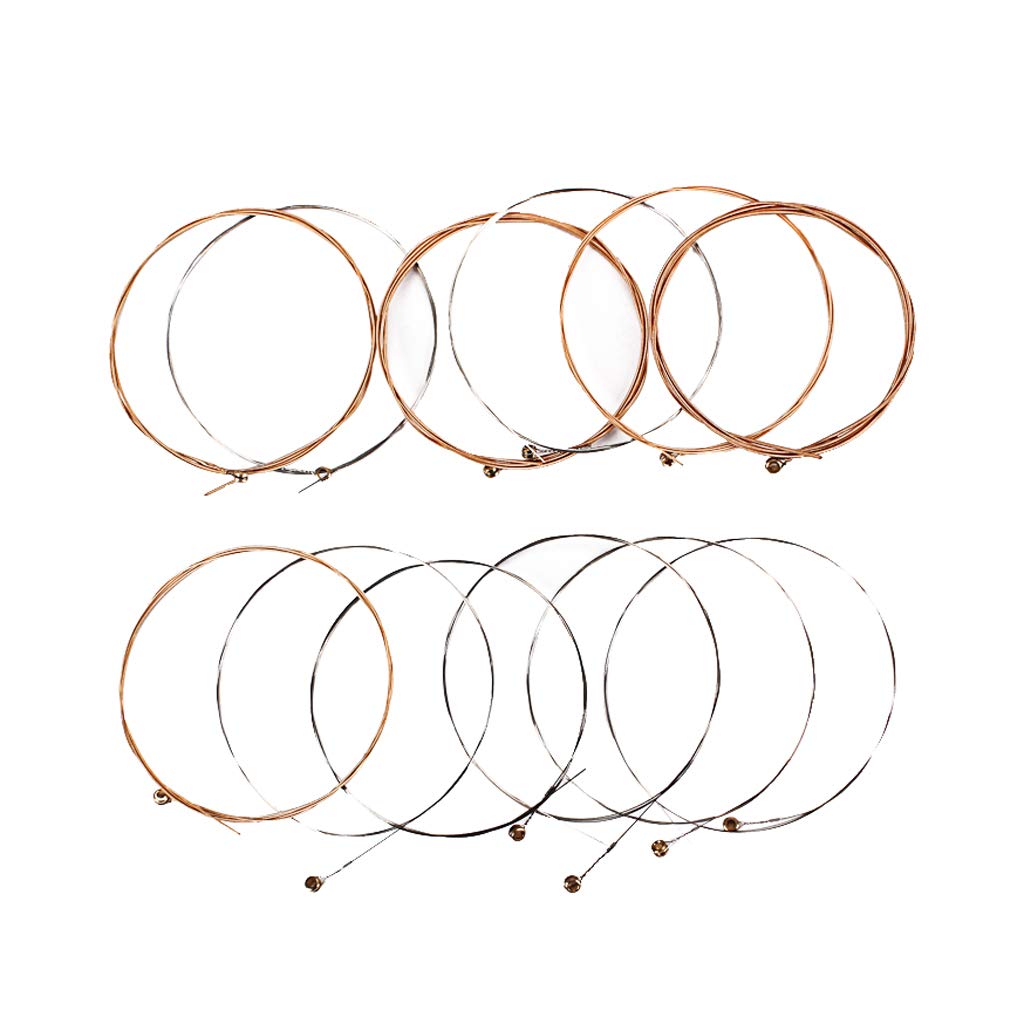 10 set 1 set di corde di ricambio per chitarra acustica
