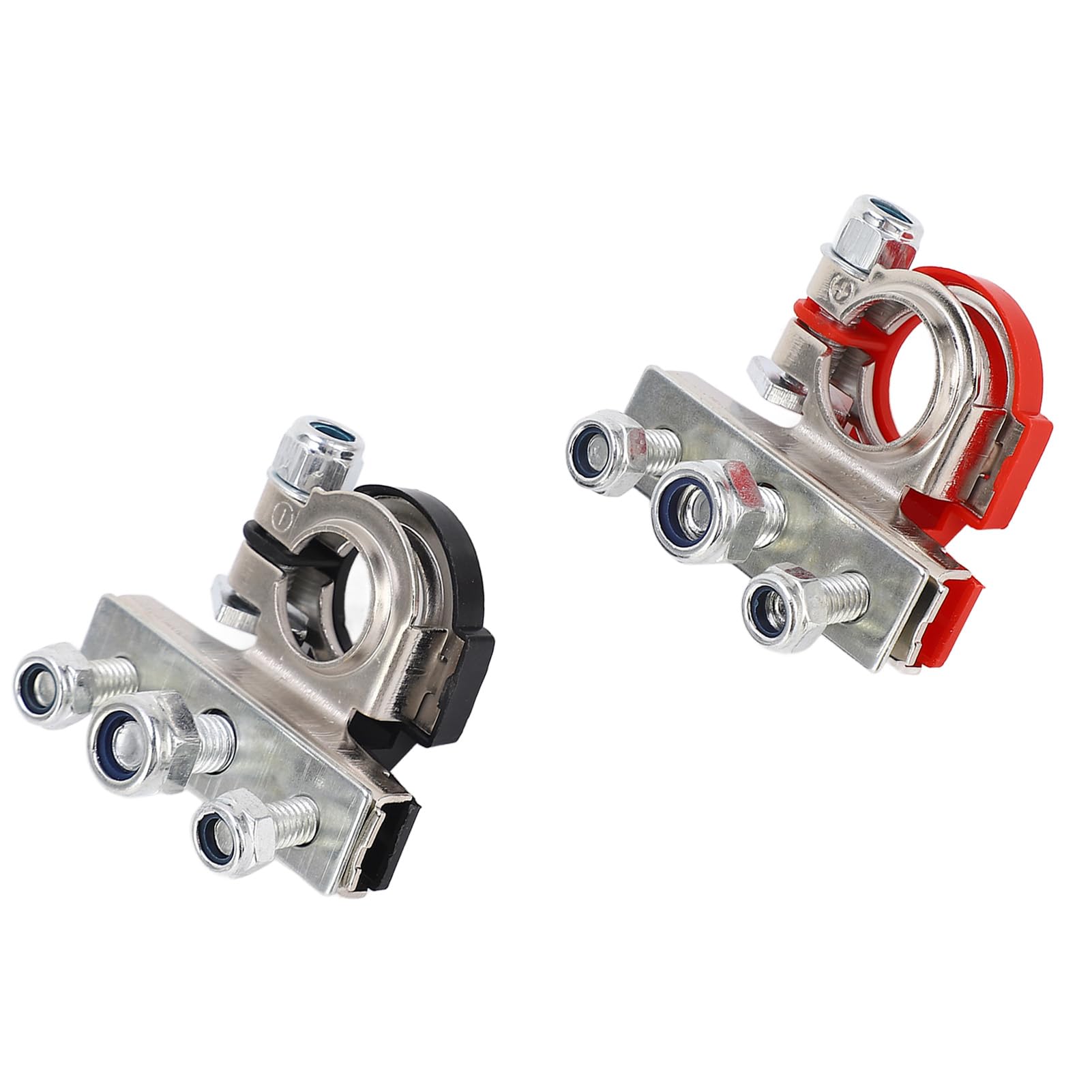 VOANZO 2 stks 3 Weg Batterij Draad Kabel Terminals Klem Connectors Kit Positieve en Negatieve Set voor Auto Boot Van en Meer