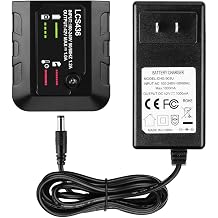 3500 mAh 40 V Lithium-Akku f r Black and Decker LBX2540 LBX2040 LBX1540 LBXR36 LBXR2036 mit LCS436 Schnellladeger t nur Ladeger t