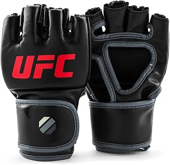Amazon | (Large/X-Large, Black) - UFC 150ml MMA Gloves | UFC
