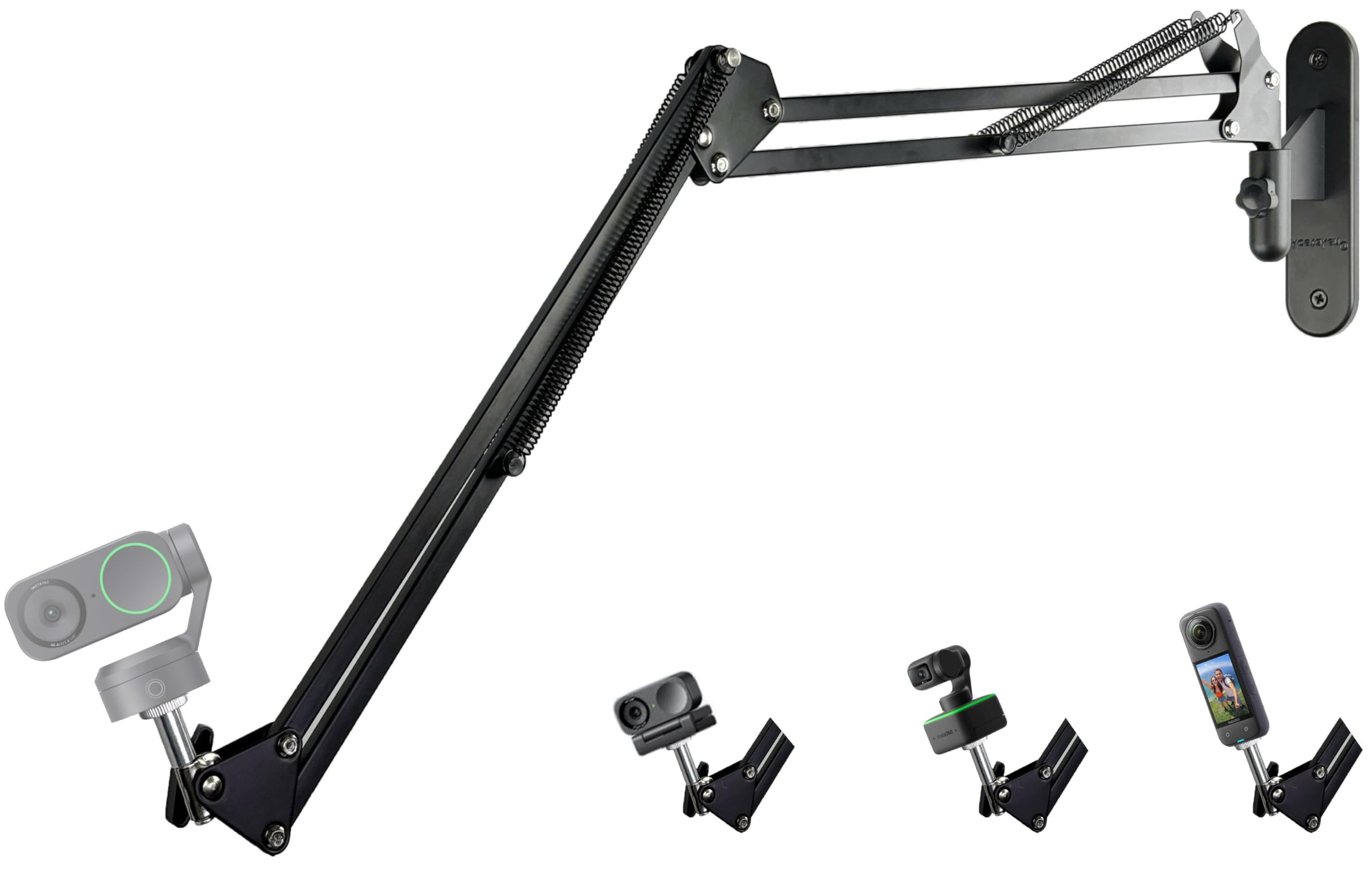 Amazon.com: Link-2C Webcam Wall-Mount Holder Stand Compatible with
