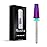 MelodySusie Professional 5 in 1 Nail Drill Bits, 3/32\'\' Carbide Tungsten Multi-function Bits, Suitable for Manicure Pedicure Cuticle Gel Polishing, Technicians Bits, Purple, Series Bit-M, Coarse