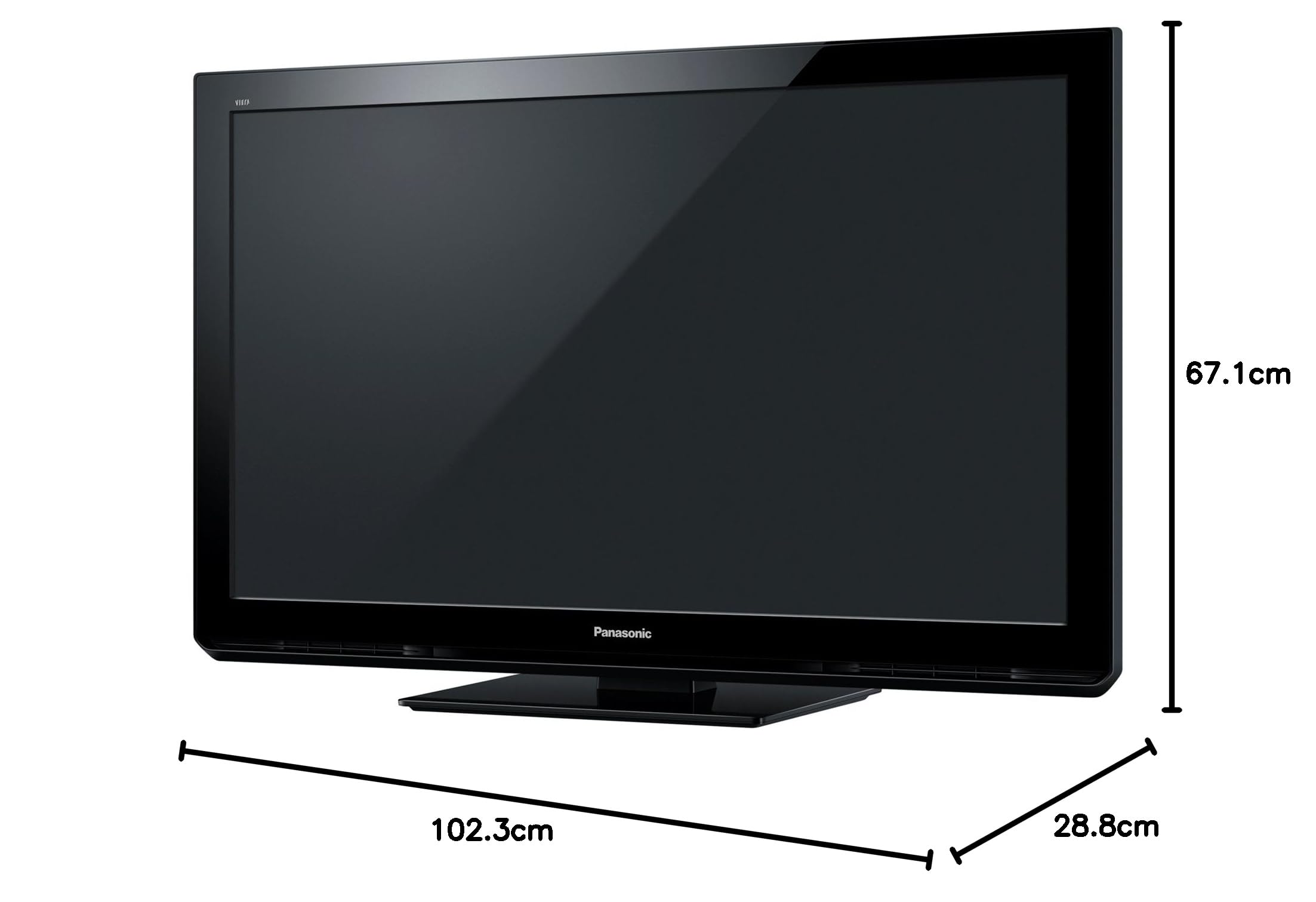 邦楽 Panasonic TV Panasonic Viera TX-P42 °C3E 106 cm (42 inç) Plazma televizyon
