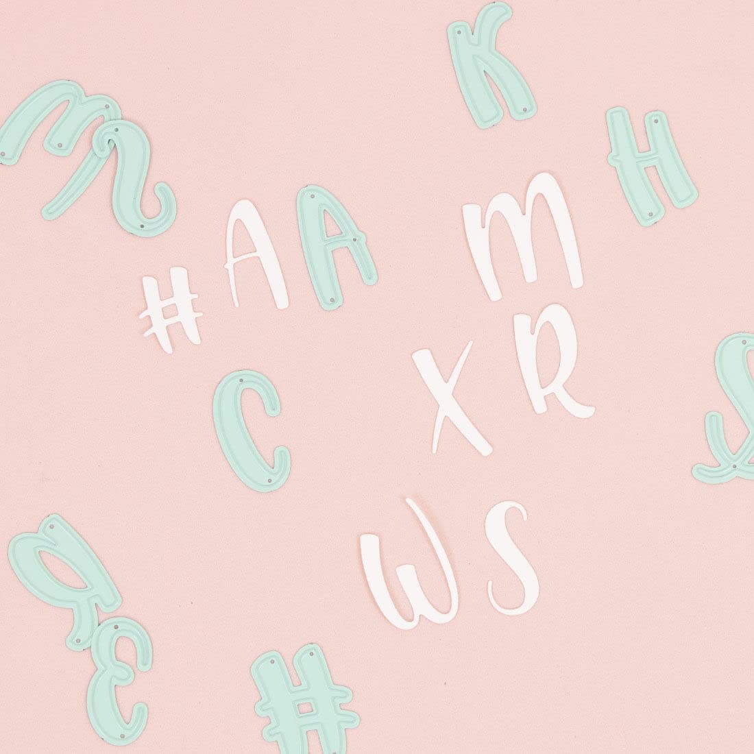 Craftelier - Fustelle essenziali per progetti di scrapbooking e creazioni, artigianato e biglietti | Forma dell'alfabeto - lettere maiuscole | Dimensioni circa 3 cm