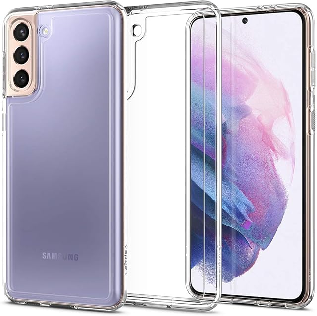 Spigen Ultra Hybrid Case Compatible with Samsung Galaxy S21 Plus - Crystal Clear