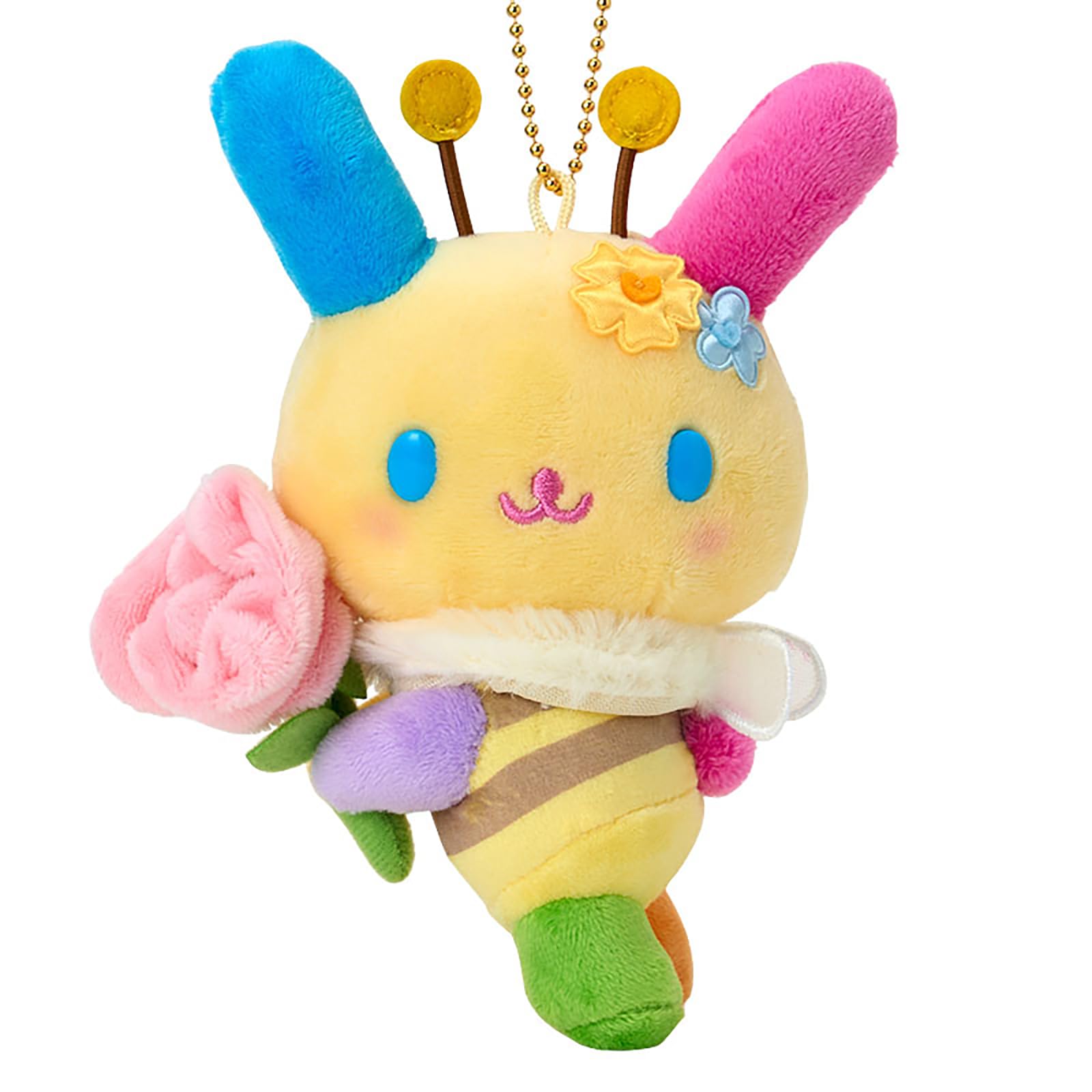 Amazon.co.jp: サンリオ(SANRIO) マスコットホルダー（お花大好きハチ