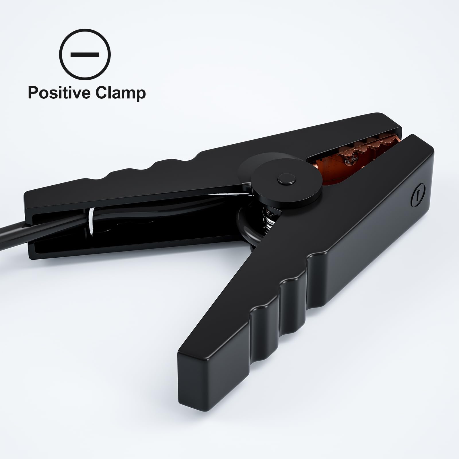 Povasee Heavy Duty Krokodilklemmen Starthilfekabel für Auto, Kompatibel für Meisten 12V Starthilfe Powerbank, Funkensicher und Anti-Reverse-Verbindung EC5 Starterkabel