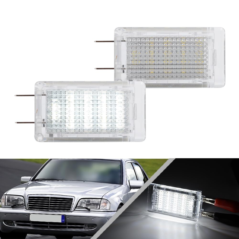2x HD LED Door Courtesy Laser Lights – Fits Mercedes-Benz E-Class 4 Door 2010-2021
