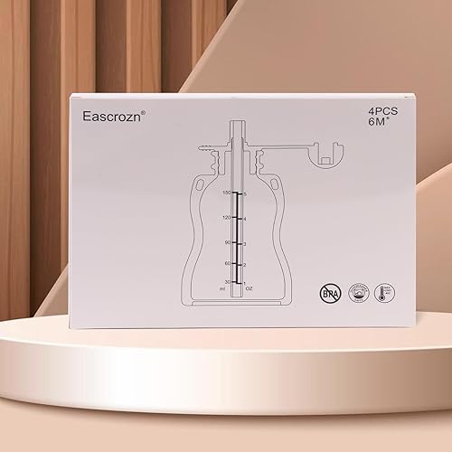 Miniatura 7 de Bolsas reutilizables de comida para bebés con pajitas, paquete de 4 bolsas recargables de silicona exprimibles para niños pequeños, sin BPA,