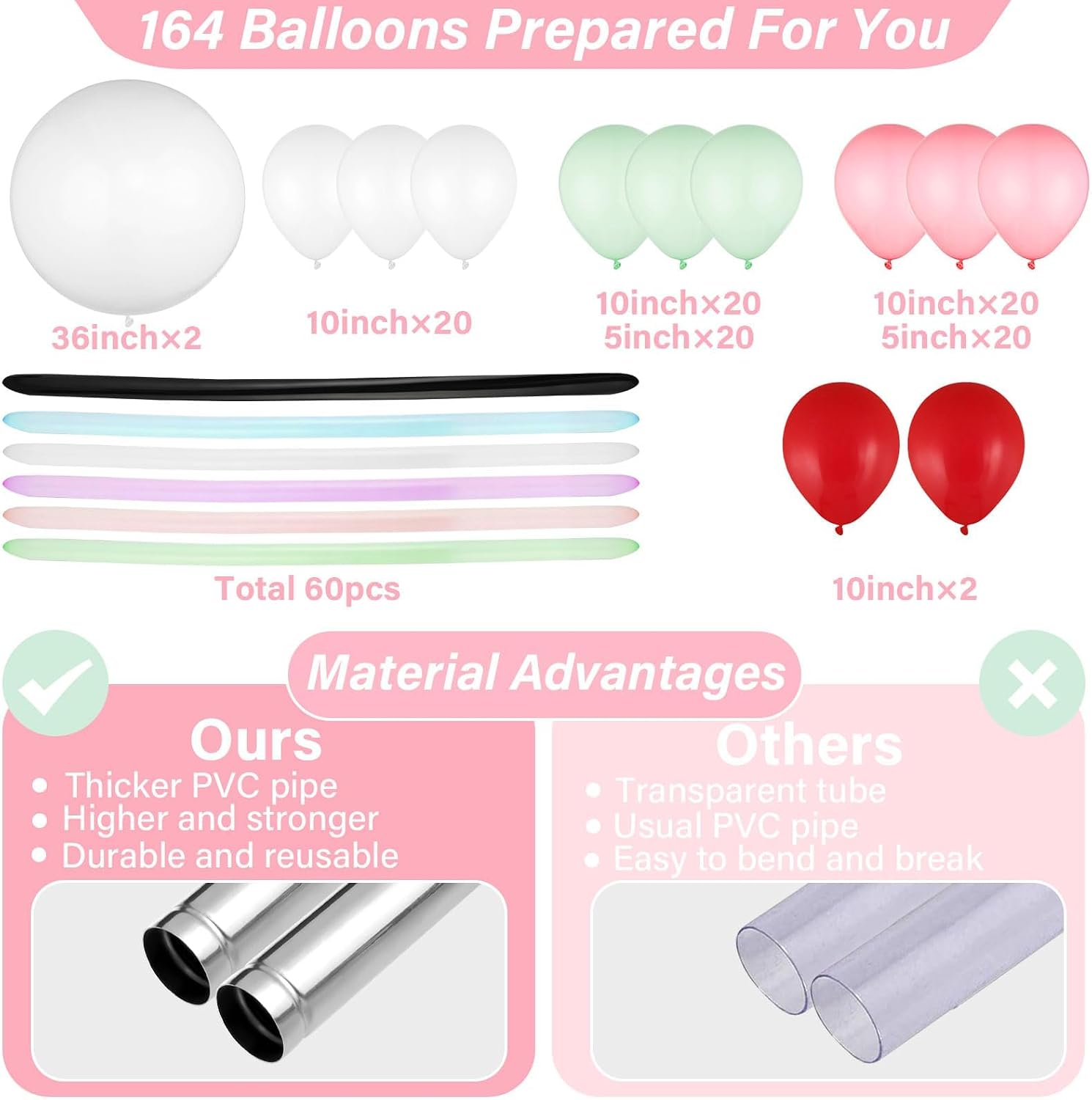 2 Sets Ice Cream Balloon Column Stand Kit Ice Cream Balloon Adjustable Sweet Tower Arch Garland Stand for Floor Birthday Wedding Baby Shower Sweet Party Decoration Pastel Donut Favor