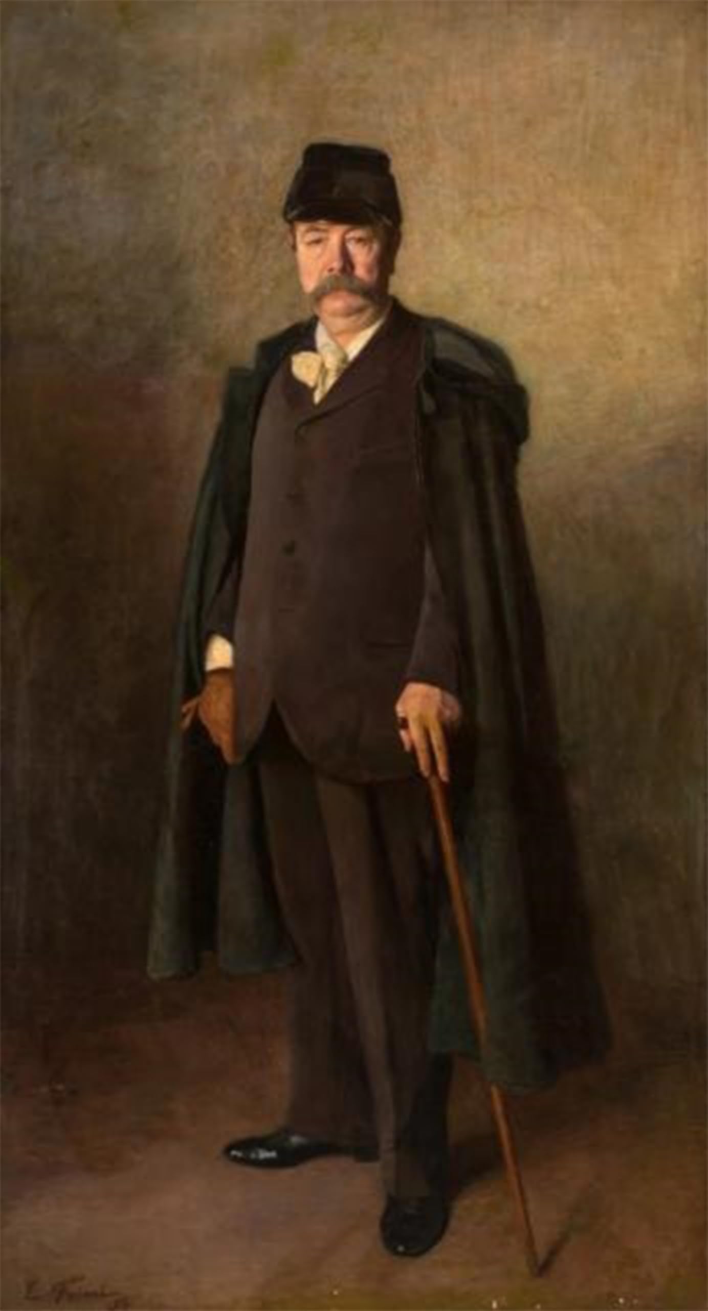 ARTXLXXBN Famous Prints Artwork Pictures Poster Painting Art Portrait of Charles Frederick Worth by Emile Friant Artwork Landscape Pictures for Home Decor 60x90cm