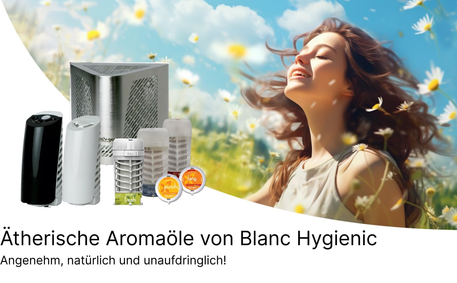 Blanc Aromaöl Duftkartusche Fresh Wassermelone & Apfel, 30 ml | 30 ml reines Duftöl, konstante Duftintensität bis 60 Tage, recycelbar & weitläufige Aromaverteilung