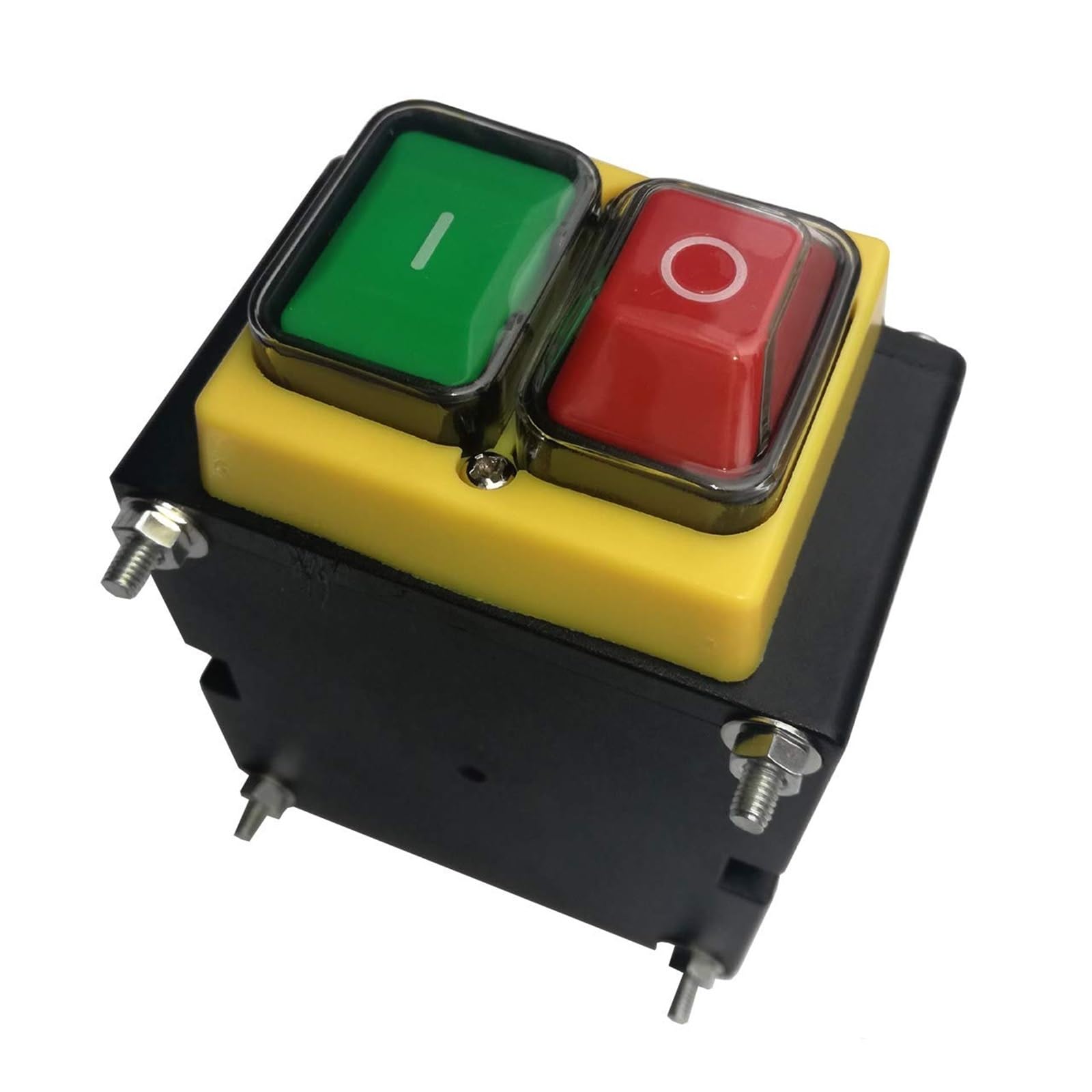 Interruptor de botón, interruptor de encendido, interruptores de botón magnéticos industriales, interruptor de seguridad de parada de emergencia for equipos eléctricos, máquina 230V 16(8) A KOA8