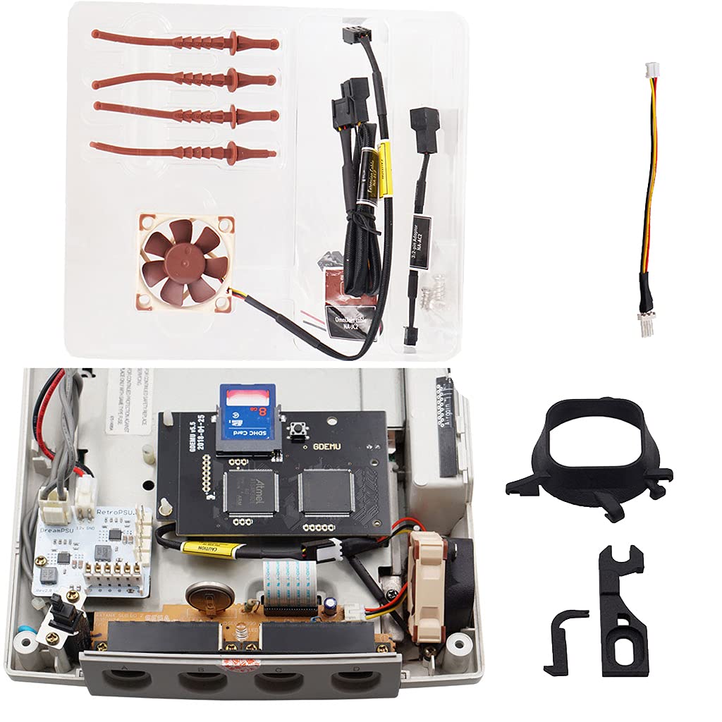 Amazon.co.jp: BEBK ドリームキャスト Noctua ファン 3D プリント Mod 